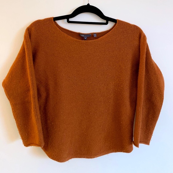 Vince scoop neck wool/cashmere sweater - Picture 2 of 5